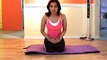 Kiran Sawhney demonstrates butt and thighs exercise