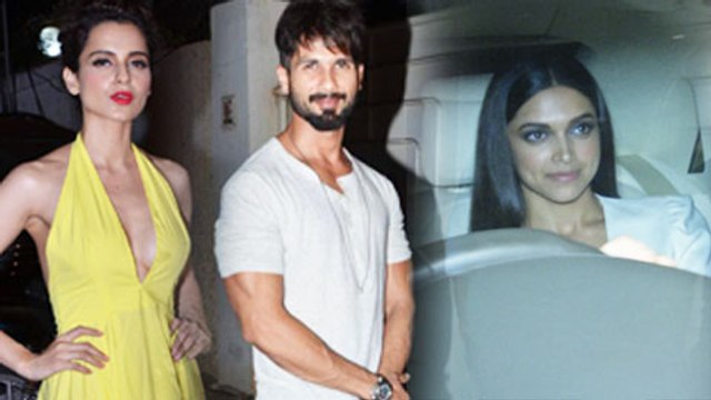 Deepika Padukone, Shahid Kapoor, Kangana Ranaut | Tanu Weds Manu Returns Success Bash