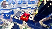 CRAZY WINDMILLS MODDED RACE! GTA 5 Funny Moments