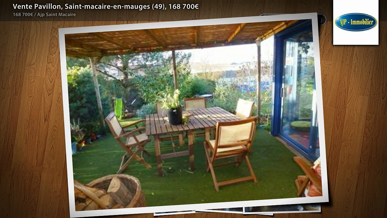 Vente Pavillon, Saint-macaire-en-mauges (49), 168 700€
