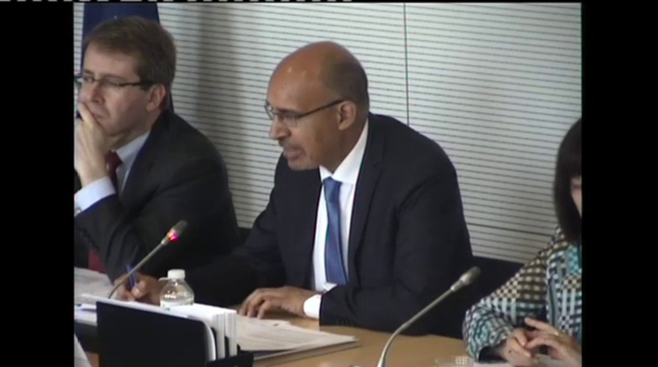 Réponse d'Harlem Désir aux parlementaires lors de son audition sur la politique migratoire européenne et le prochain Conseil européen