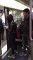 Blague douteuse dans le métro parisien