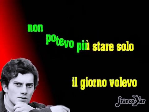 Karaoke: Mi sono innamorato di te - Luigi Tenco ( by francokar )