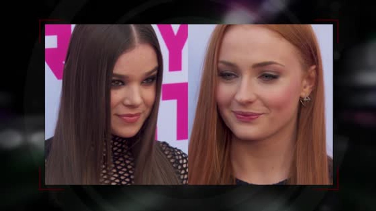 Hailee Steinfeld And Sophie Turner At Barely Lethal Hollywood Premiere