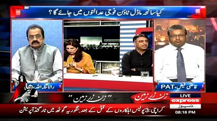 Asad Umer to Rana Sanaullah why don't you book me under article 6 if I conspired to break constitution