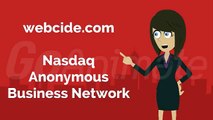 Nasdaq Anonymous Business Network by Webcide.com