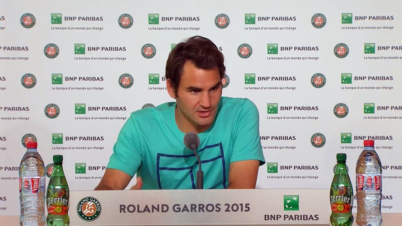 Roland-Garros - Federer évoque sa nouvelle raquette