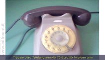 TRAPANI,    TELEFONO ANNI 60-70 EURO 50