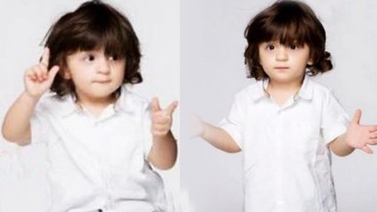 Shahrukh Khan's Son AbRam's First CUTEST PHOTO SHOOT
