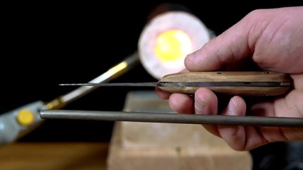 How to Make a Knife with a Soup Can Forge