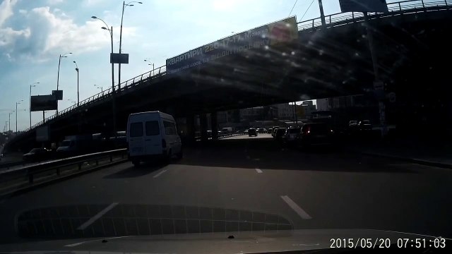 ДТП в Киеве на Московской площади 20.05.2015 утро