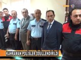 KAHRAMAN POLİSLER ÖDÜLLENDİRİLDİ