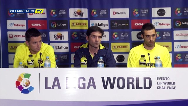 Villarreal CF Gira Australia 2015 - Presentación partido frente al Adelaide United