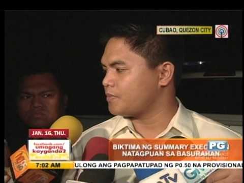 Another man found dead in Cubao