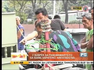 Suspects stab, hammer cobbler to death