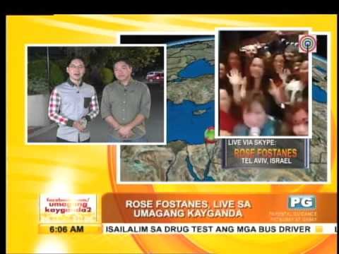 X-Factor winner celebrates with Pinoys in Israel