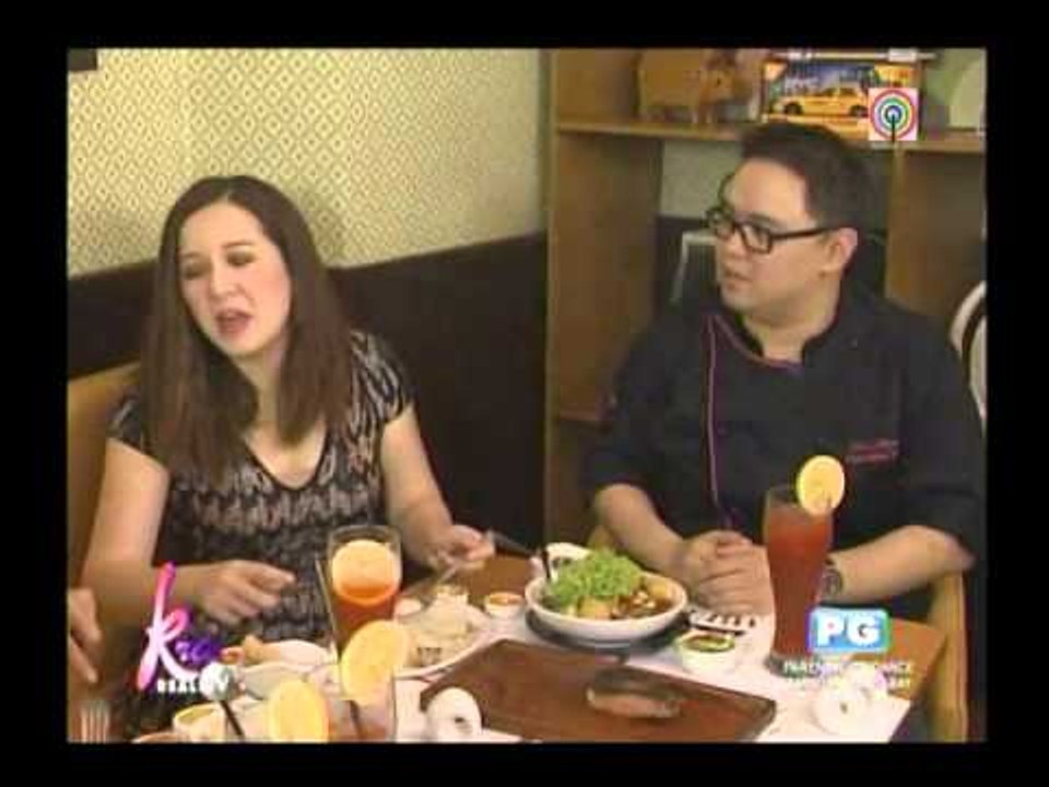 Kris, Pokwang try steaks at Liberty