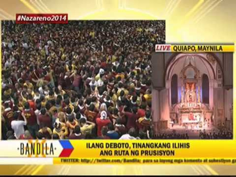 Hundreds injured in Black Nazarene feast
