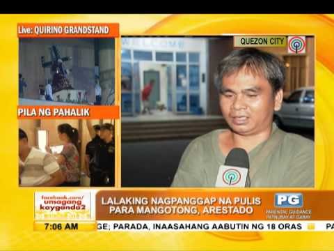 Fake cop nabbed in QC