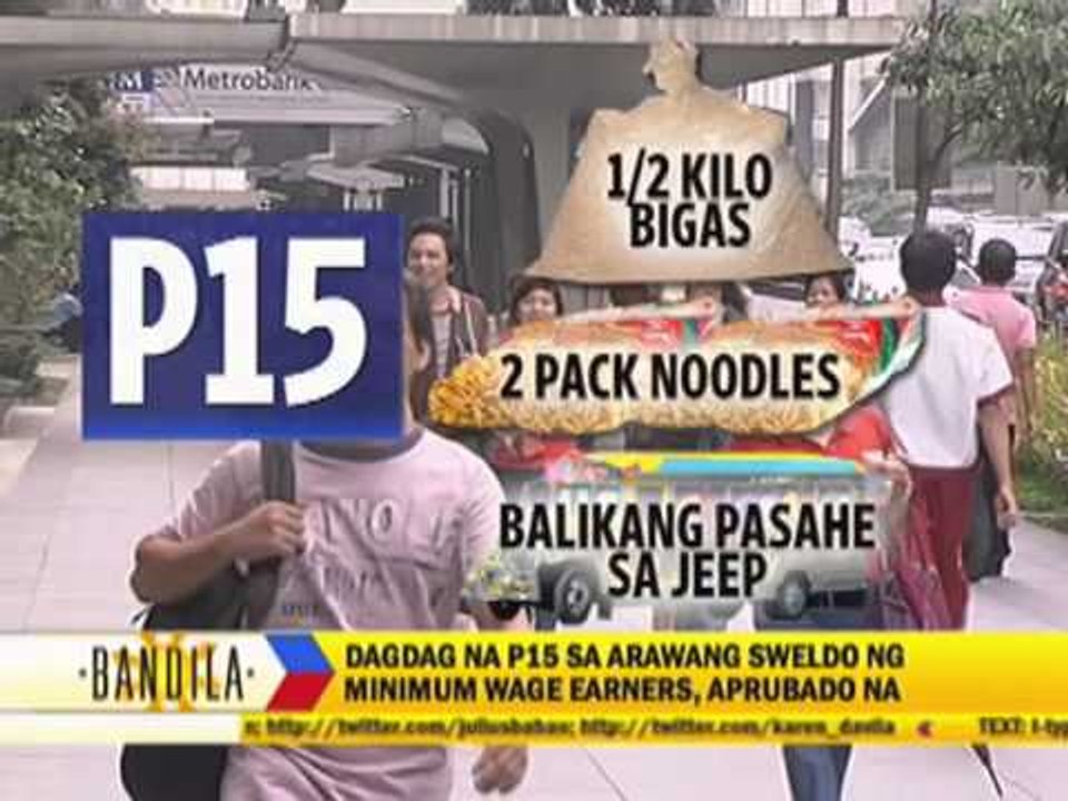 NCR workers get P15 increase in basic pay