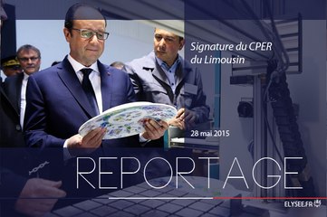 [REPORTAGE] Signature du contrat de plan Etat-Région limousin