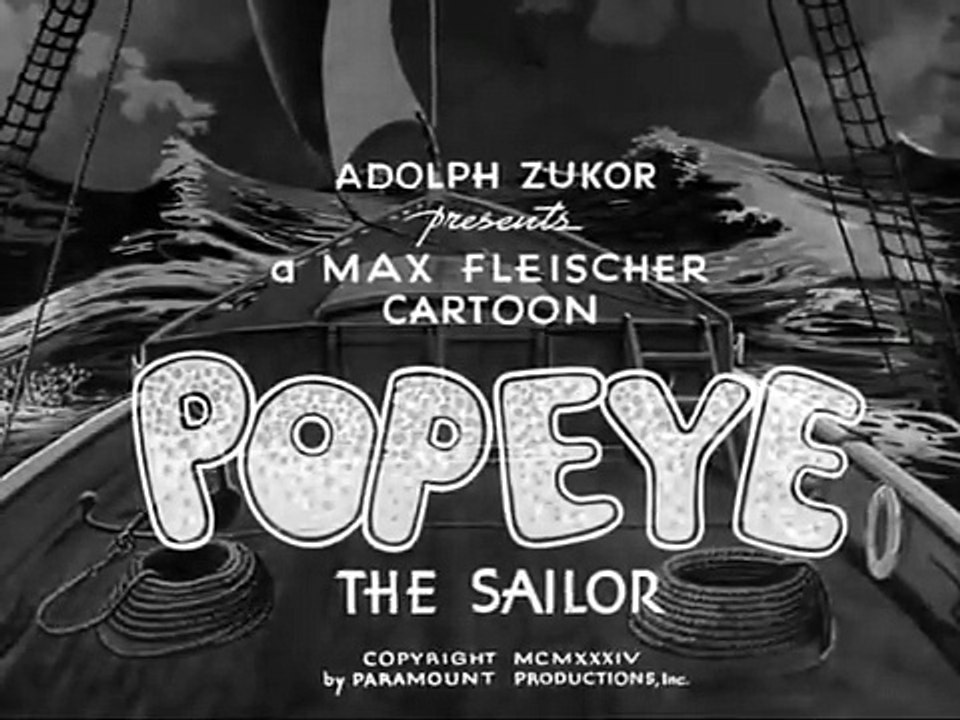 Popeye The Sailor Man - A dream walking