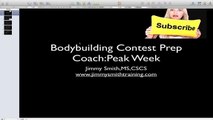 Bodybuilding Contest Preparation Diet-Fitness Model Diet