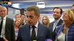 Nicolas Sarkozy remercie les socialistes 