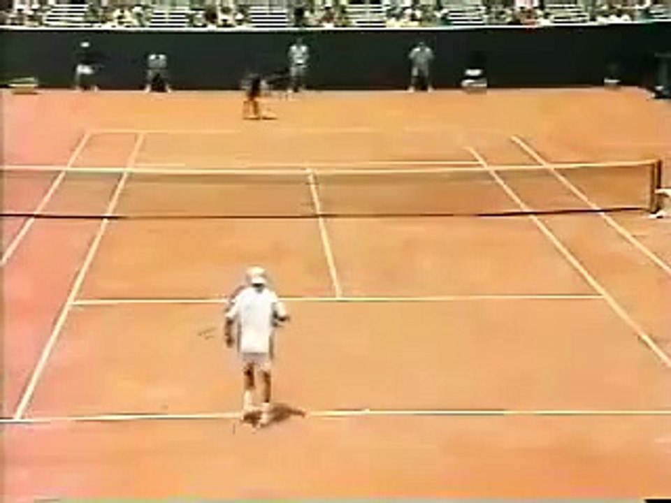 what a power ful serve.