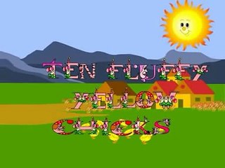 Ten fluffy yellow chicks-rhymes in english-rhymes for children-nursery rhymes-rhymes for kids