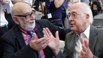 François Englert gives reaction to winning Nobel prize for physics alongside Peter Higgs