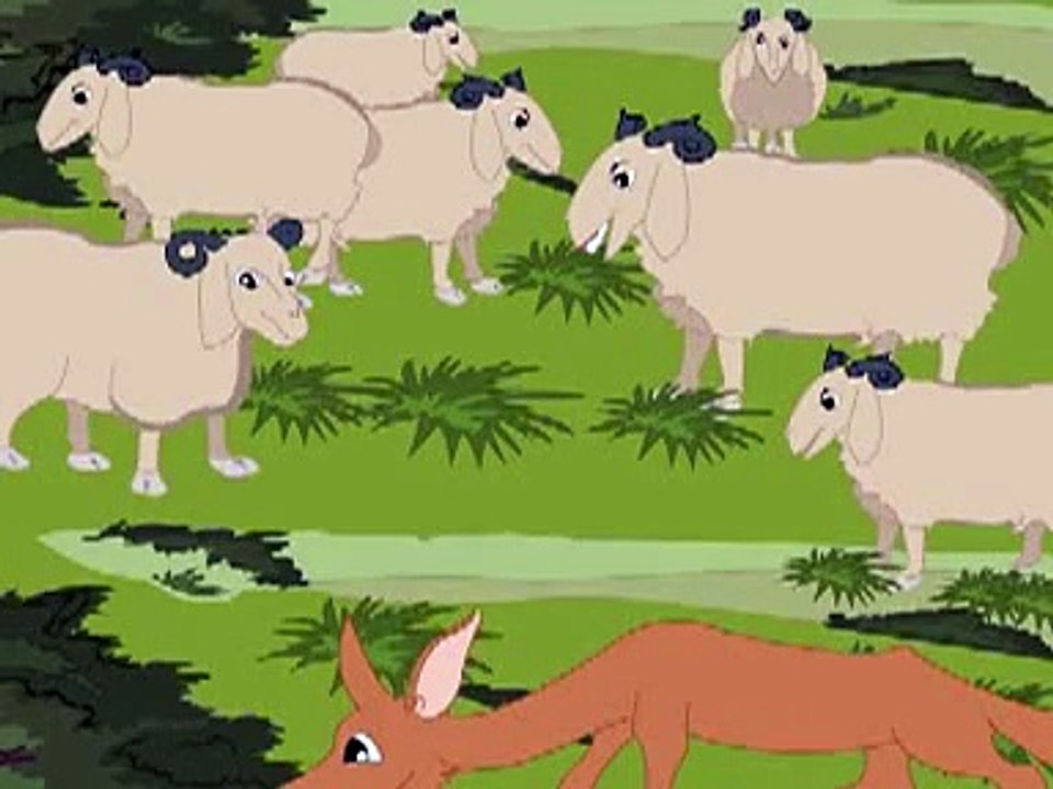 The cunning wolf-tales-stories-stories in english-moral stories-stories for children