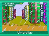 u for umbrella-learn alphabets-how to learn vocabulary-learn english-learn words-learn phonics