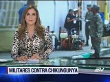 1593 militares ayudarán a combatir el virus chikungunya