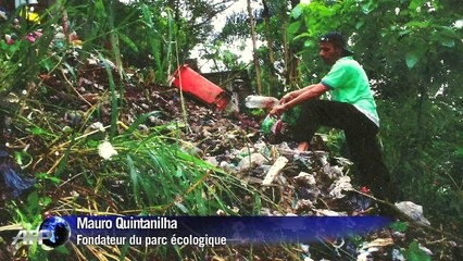 A Rio, une "oasis verte" est sortie des ordures d'une favela