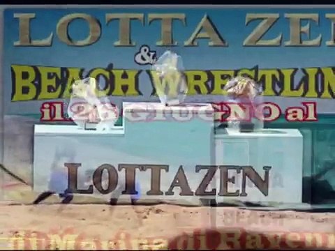 BEACH WRESTLING ON THE BEACH