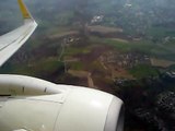 TUIfly 737 - Landing at Cologne Runway 14L