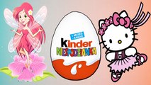 Hello Kitty/ Magic Kinder Mixart Jajko Niespodzianka zabawa dla dzieci Baw się z nami