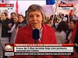 Notícias País Greve de 3 dias termina com protesto nacional de enfermeiros em Lisboa 29-01-2010