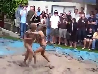 College Girls Mud Wrestling (1)