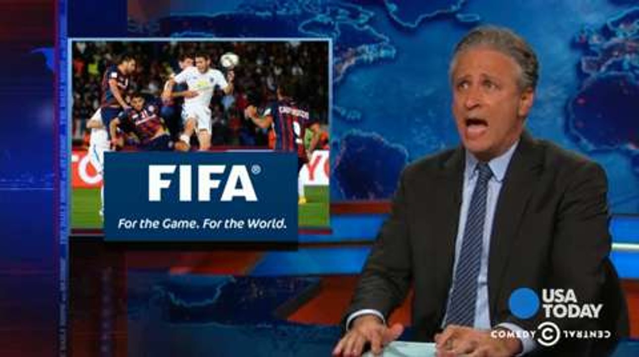 Punchlines: Soccer finally gets 'its perp walk'