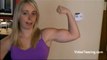 Abby's amazing BICEPS make you say wow!!