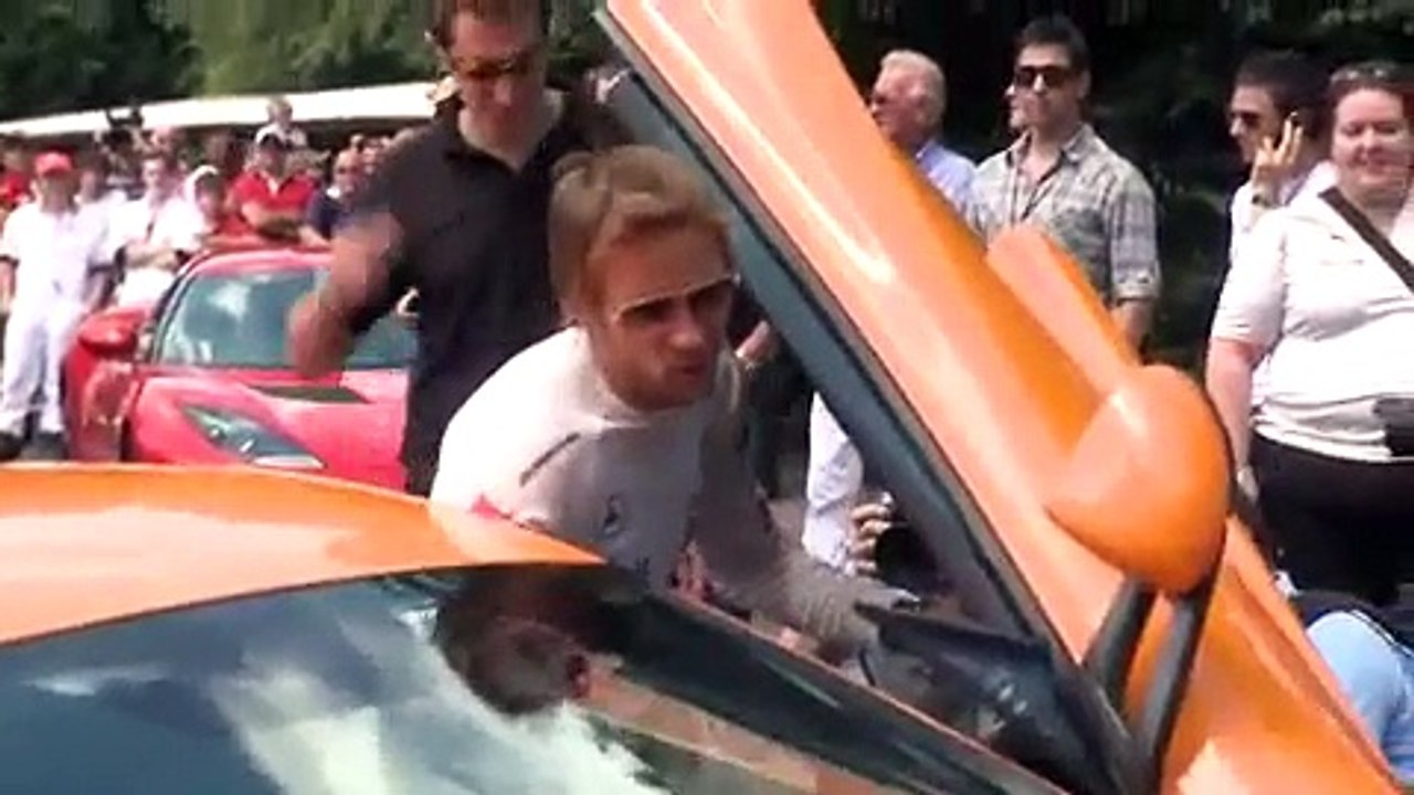 McLaren MP4-12C makes flying debut at Goodwood FOS 2010