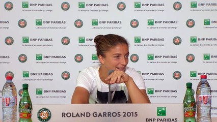 Errani: "Bene così, ma ora la Petkovic è favorita"