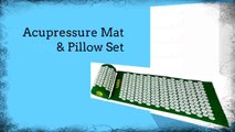 Acupressure Mat and Pillow Set