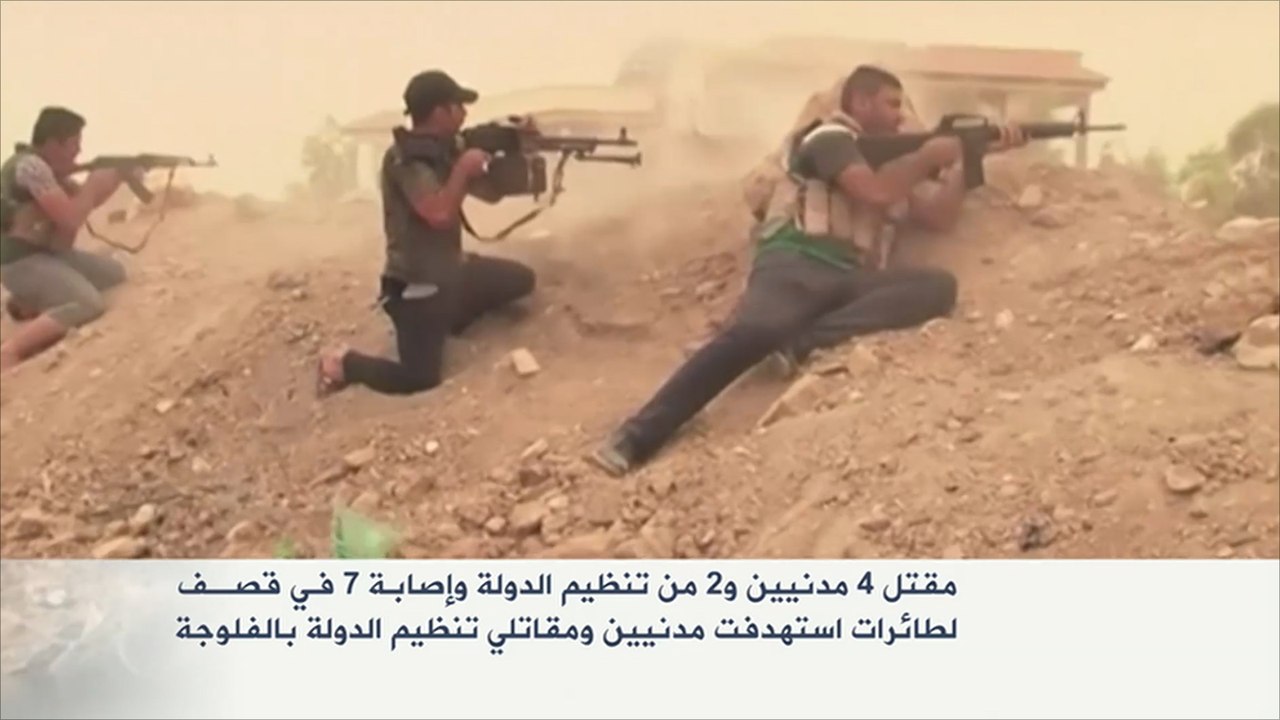 مقتل العشرات من الشرطة والحشد وتنظيم الدولة بمعارك بسامراء