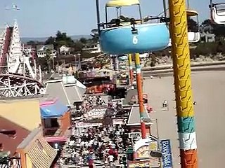 Santa Cruz Beach Boardwalk Ride Sky Glider 2007