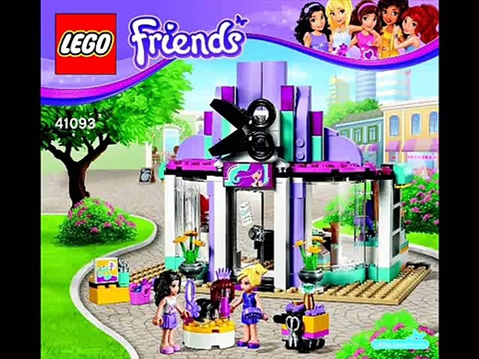 !!NEW!! Lego Friend's Heartlake Hair Salon (41093)