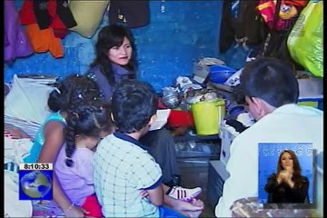 Enseres y víveres para familia afectada tras explosión de gas