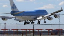 KLM , Royal Jordanian , Air France & Lufthansa / Chicago O'Hare / Plane Spotting / Landings